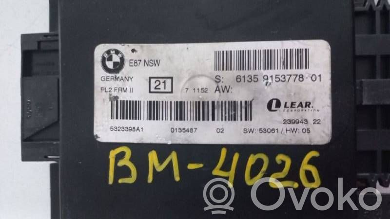 BMW 1 E81 E87 Light module LCM 
