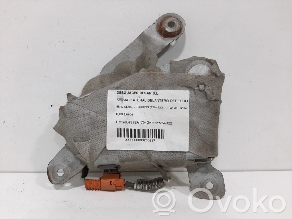 Airbag lateral   98B289EA1794G,34826833201E