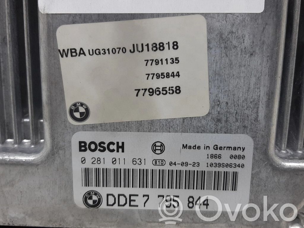 BMW 1 E81 E87 Motorsteuergerät/-modul 