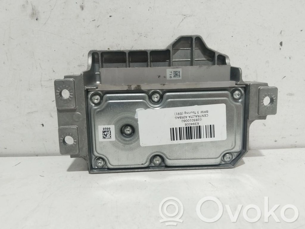 Unidad de control/módulo del Airbag   0285010060