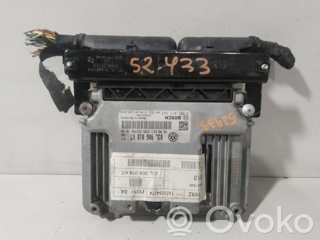 Unidad de control/módulo del motor   0281017942