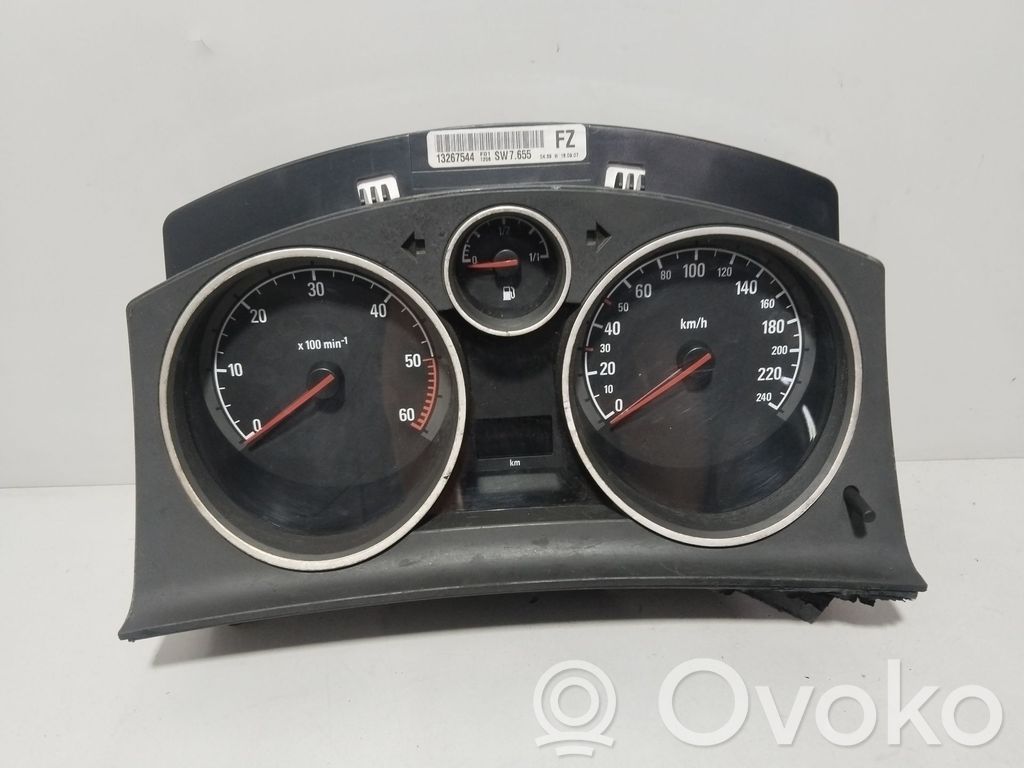 Opel Astra G Tachimetro (quadro strumenti) 