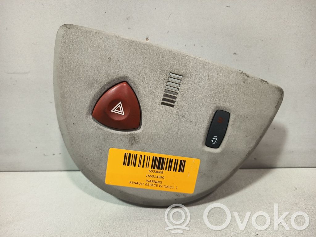 Renault Espace - Grand espace IV Interruttore luci di emergenza