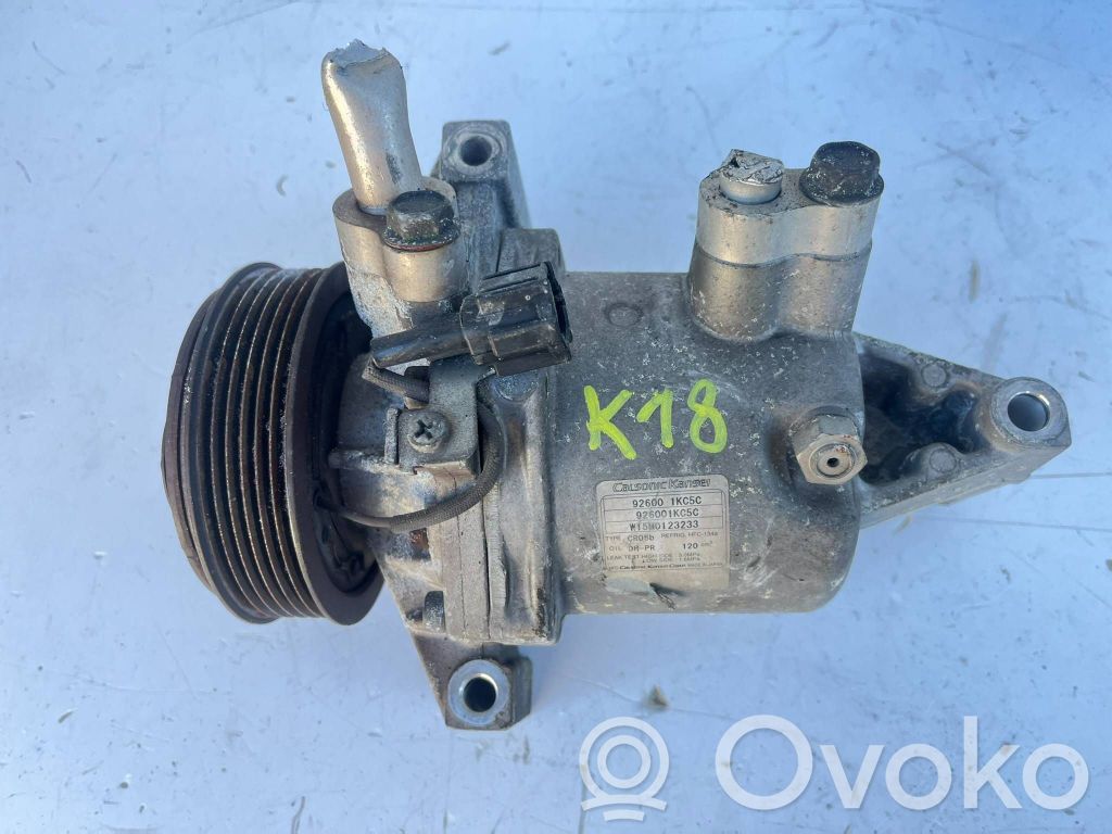 Nissan Note (E12) Air conditioning (A/C) compressor (pump) 