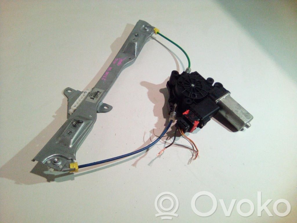 Opel Corsa D Front door window regulator with motor 