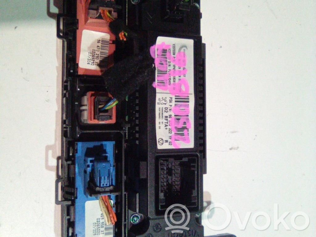 Peugeot 407 Climate control unit 