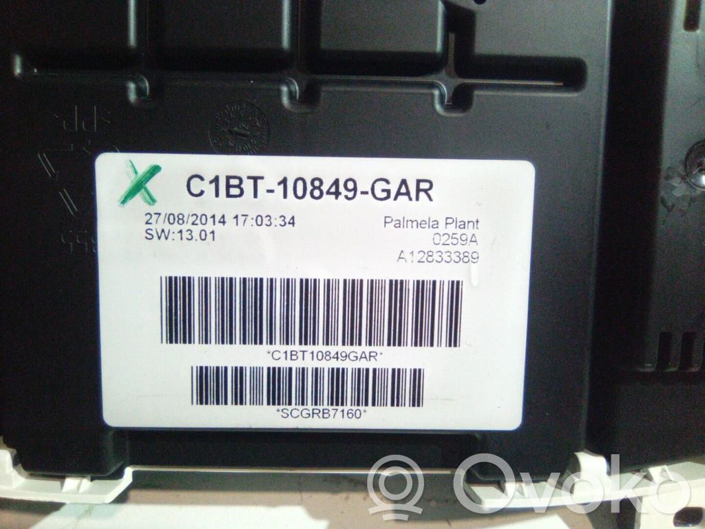 Ford Fiesta Speedometer (instrument cluster) 
