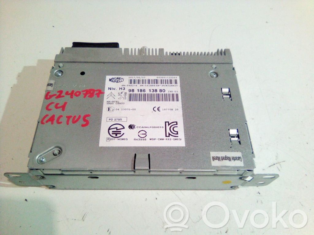 Citroen C4 Cactus Panel / Radioodtwarzacz CD/DVD/GPS 