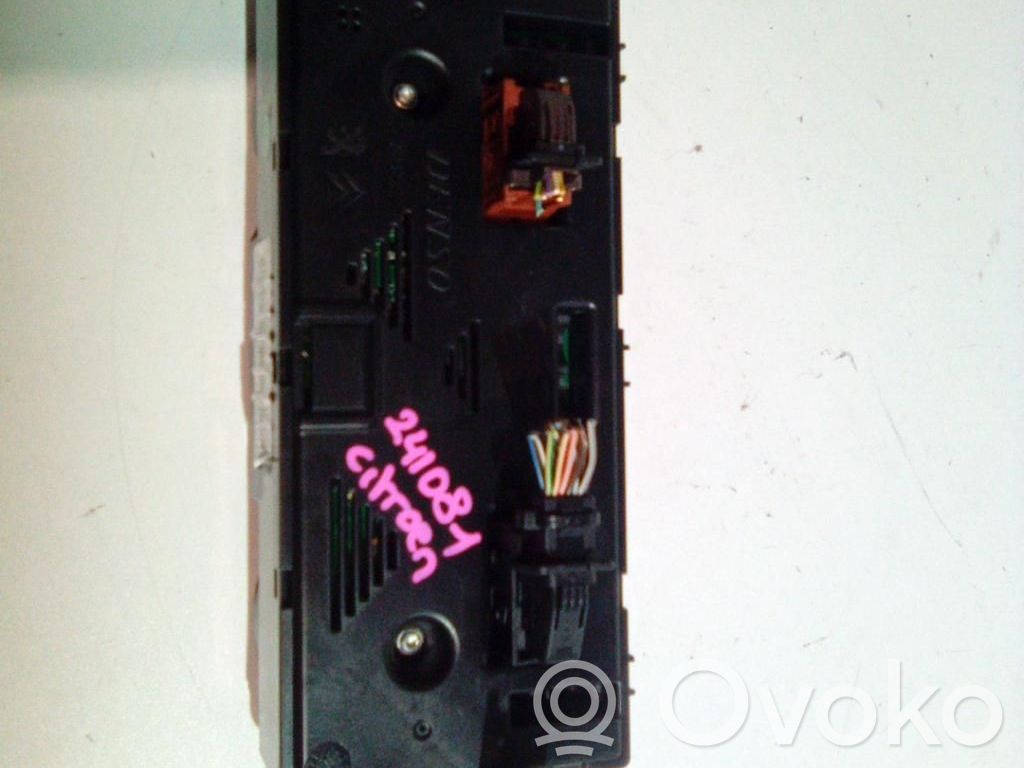 Citroen C-Elysée Climate control unit 