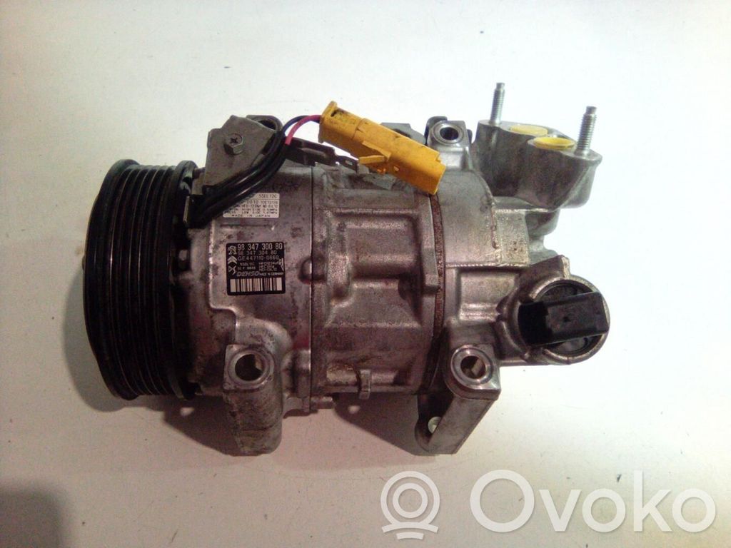 Peugeot 208 II Air conditioning (A/C) compressor (pump) 