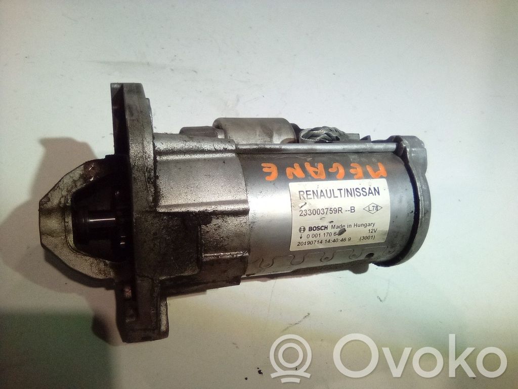 Renault Megane IV Motorino d’avviamento 