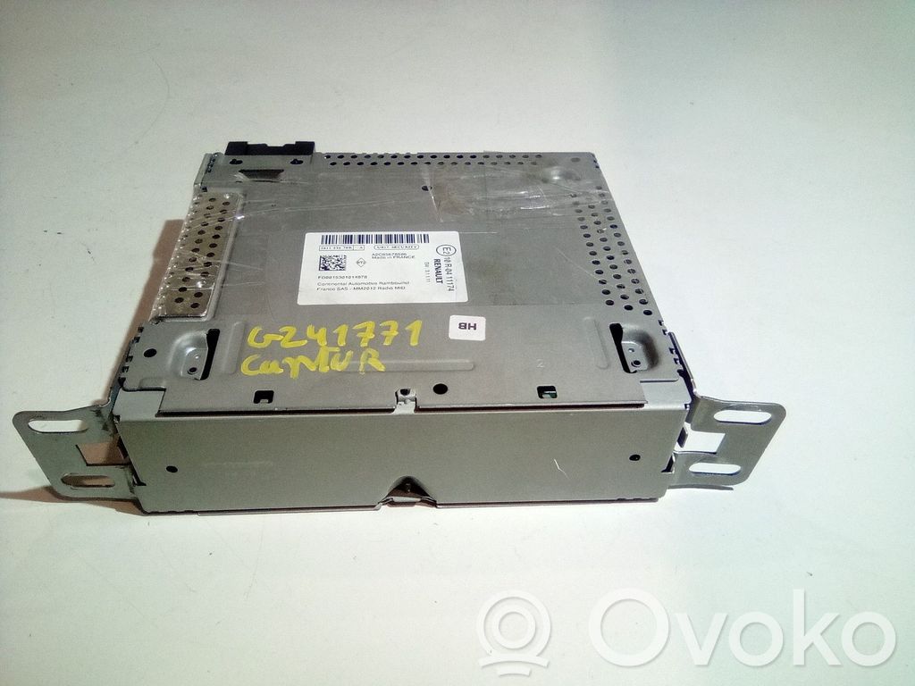 Renault Captur Panel / Radioodtwarzacz CD/DVD/GPS 