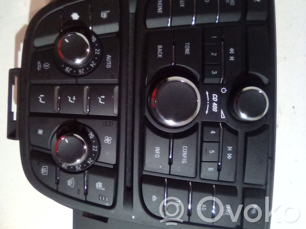 Opel Astra J Climate control unit 
