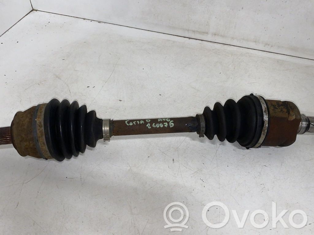Opel Corsa D Eje de transmisión delantero 