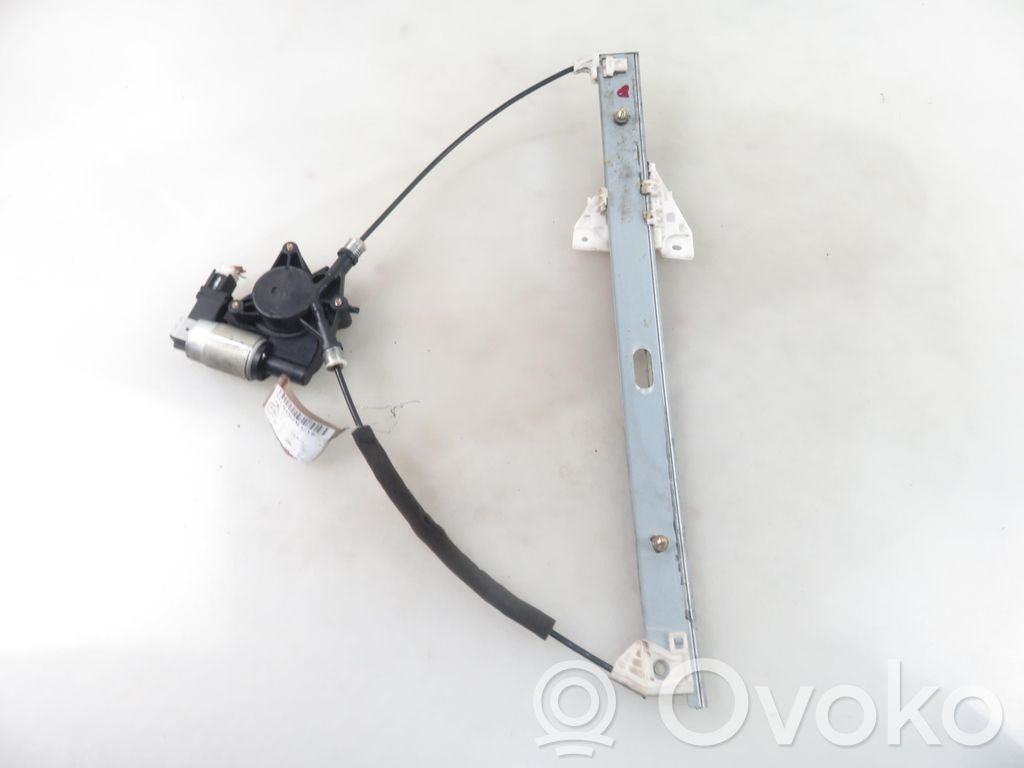 Front door window regulator with motor