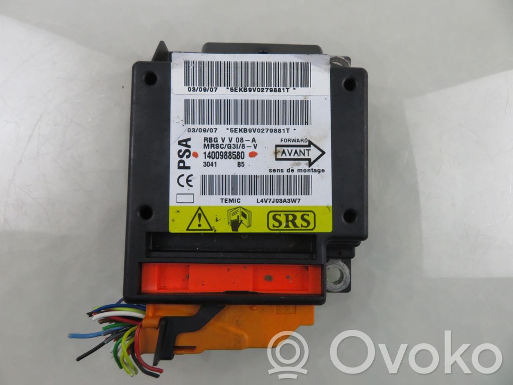 Airbag control unit/module   1400988580,1400988580