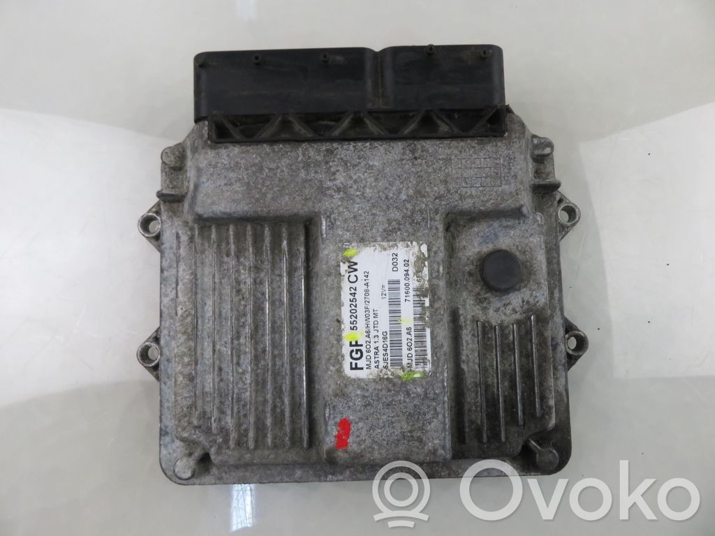 Opel Astra H Sterownik / Moduł ECU 