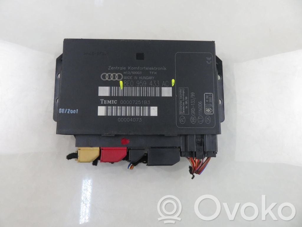 Audi A4 S4 B6 8E 8H Kėbulo modulis 