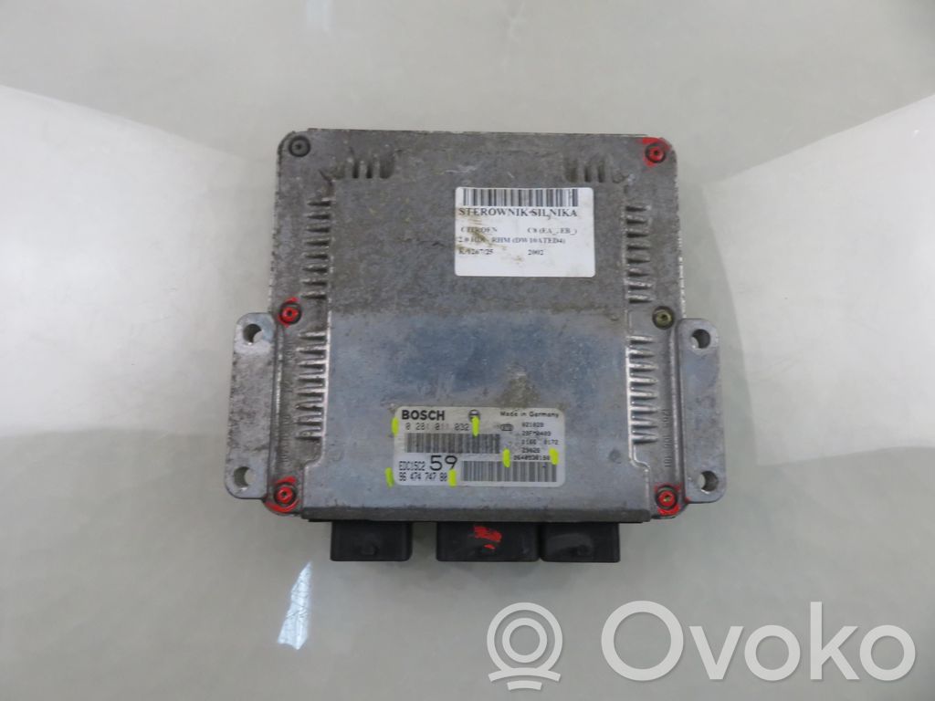 Citroen C8 Engine control unit/module 