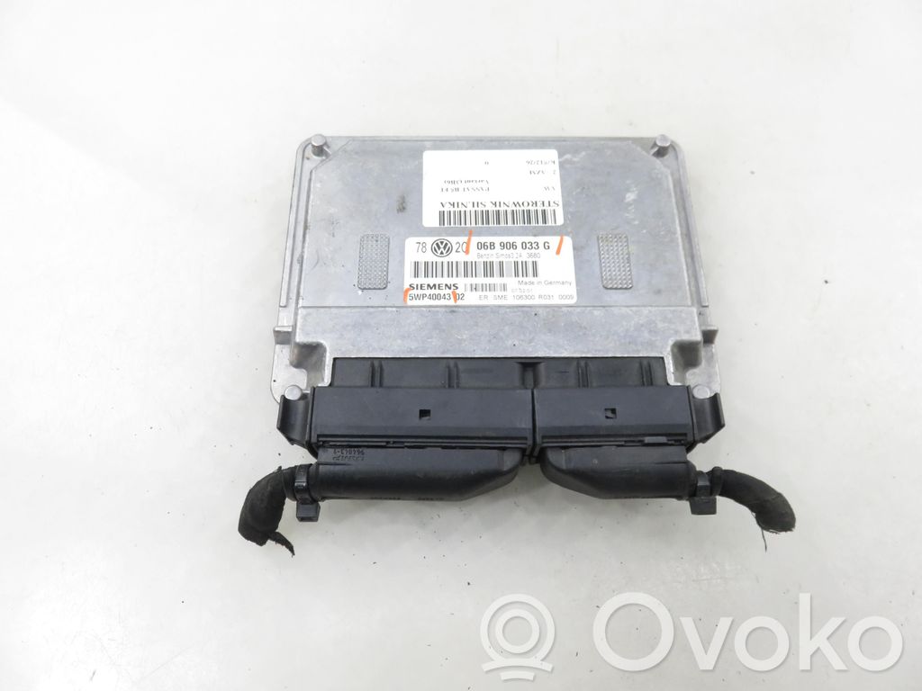 Engine control unit/module   5WP40043,06B906033G,06B906033G,5WP40043