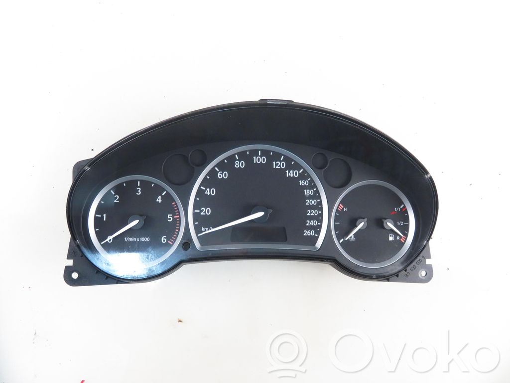 Saab 9-3 Ver1 Speedometer (instrument cluster) 