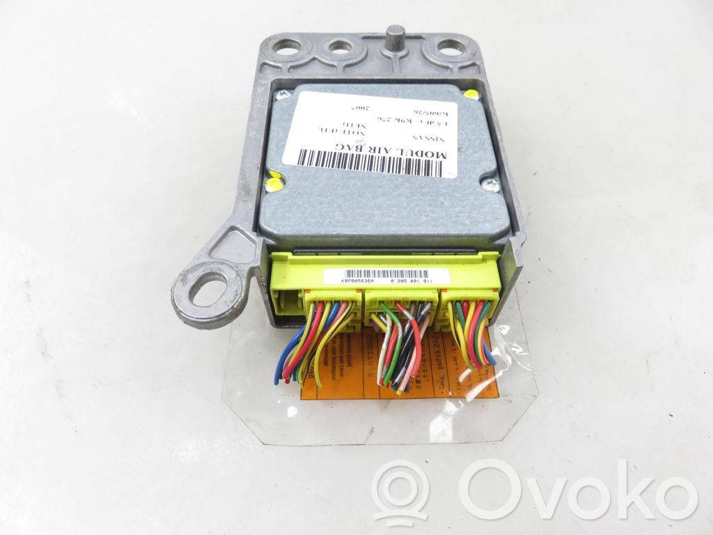 Nissan Note (E11) Airbag control unit/module 