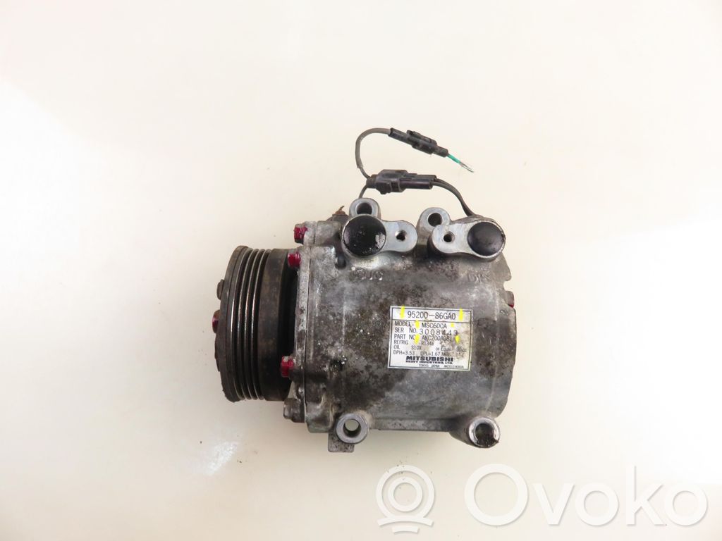 Air conditioning (A/C) compressor (pump)   MSC60CA,9520086GA0,AKC200A081,9520086GA0,AKC200A081,MSC60CA