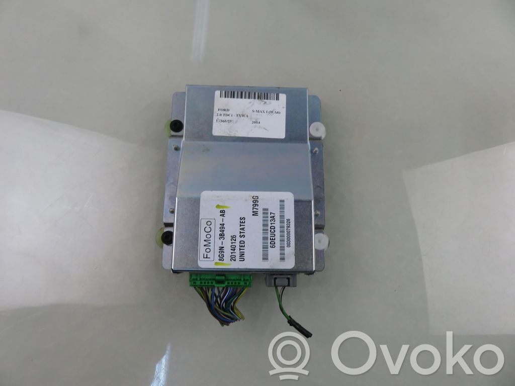 Unidad de control/módulo de la suspensión   8G9N3B494AB,8G9N3B494AB
