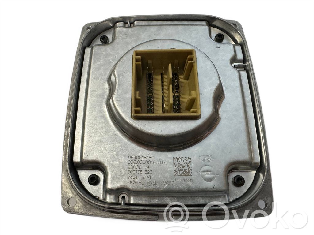 Opel Insignia B Moduł sterujący statecznikiem LED 