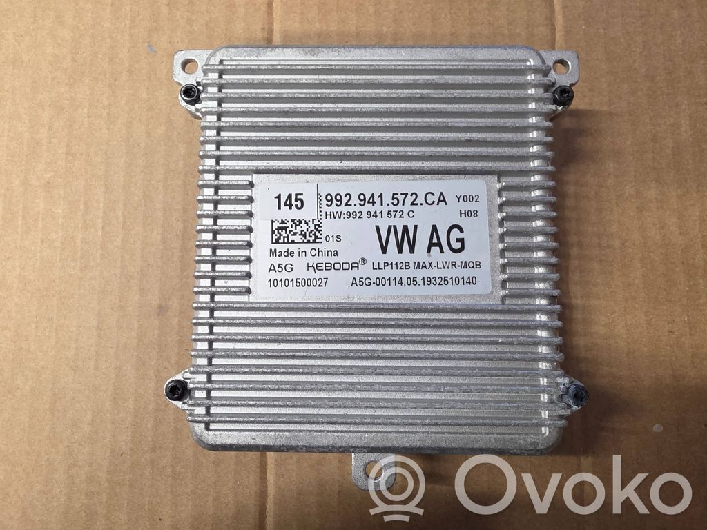Volkswagen PASSAT B8 Módulo de control de balasto LED 