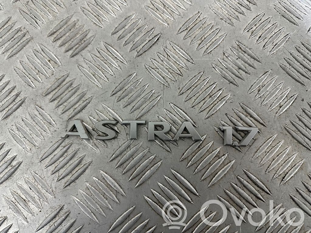 Opel Astra H Manufacturer badge logo/emblem 