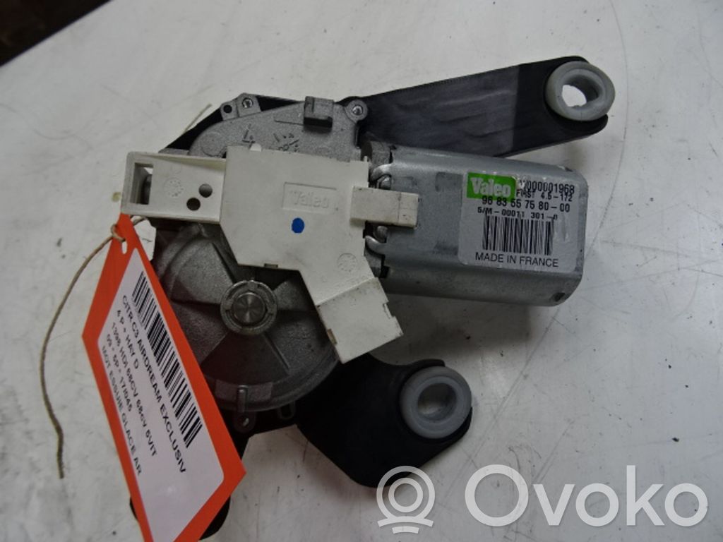 Citroen C3 Moteur d'essuie-glace arrière 
