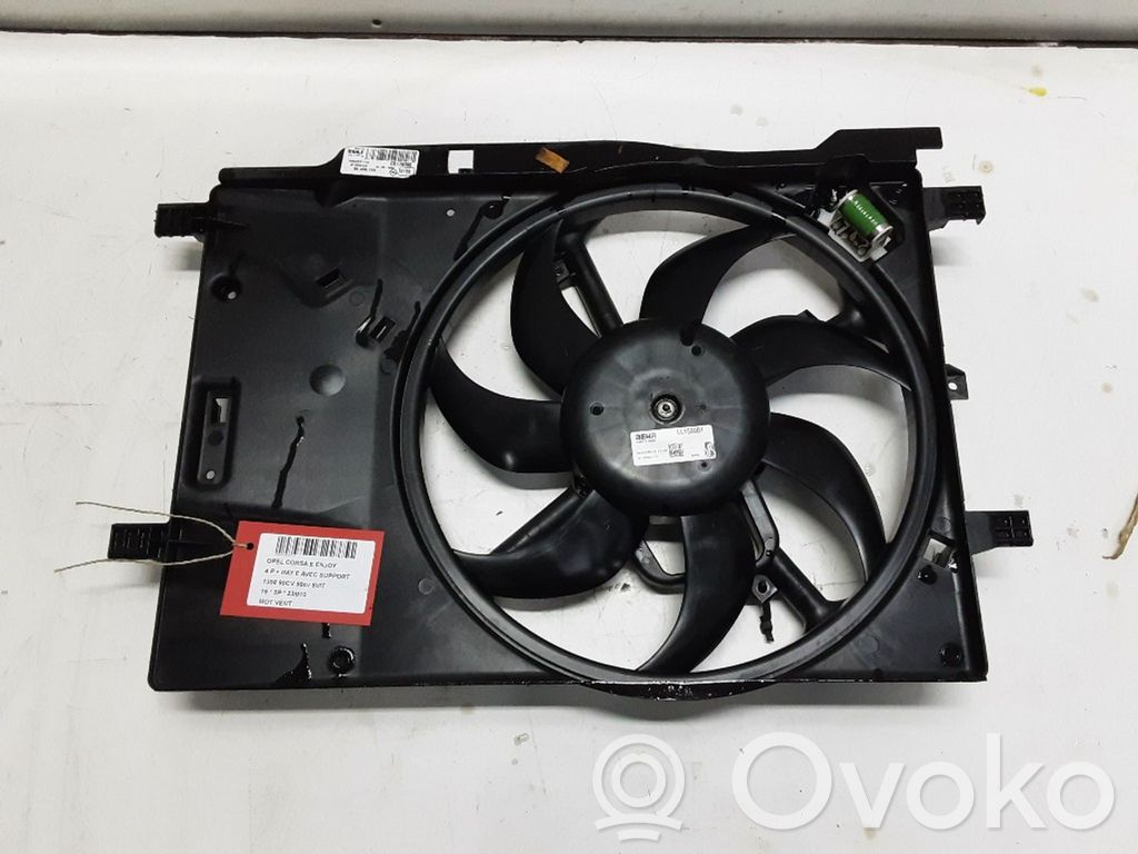 Opel Corsa E Mazā radiatora ventilators 