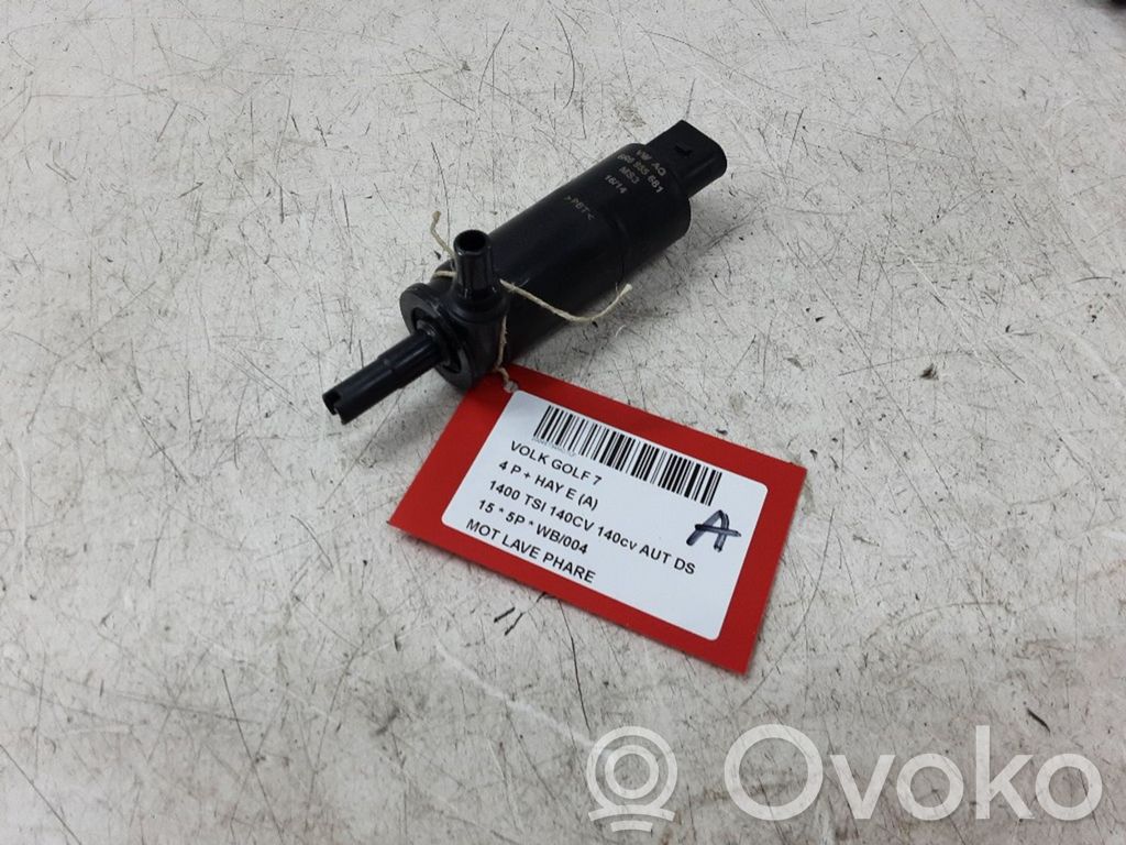 Volkswagen Golf VII Pompa spryskiwacza lampy przedniej 