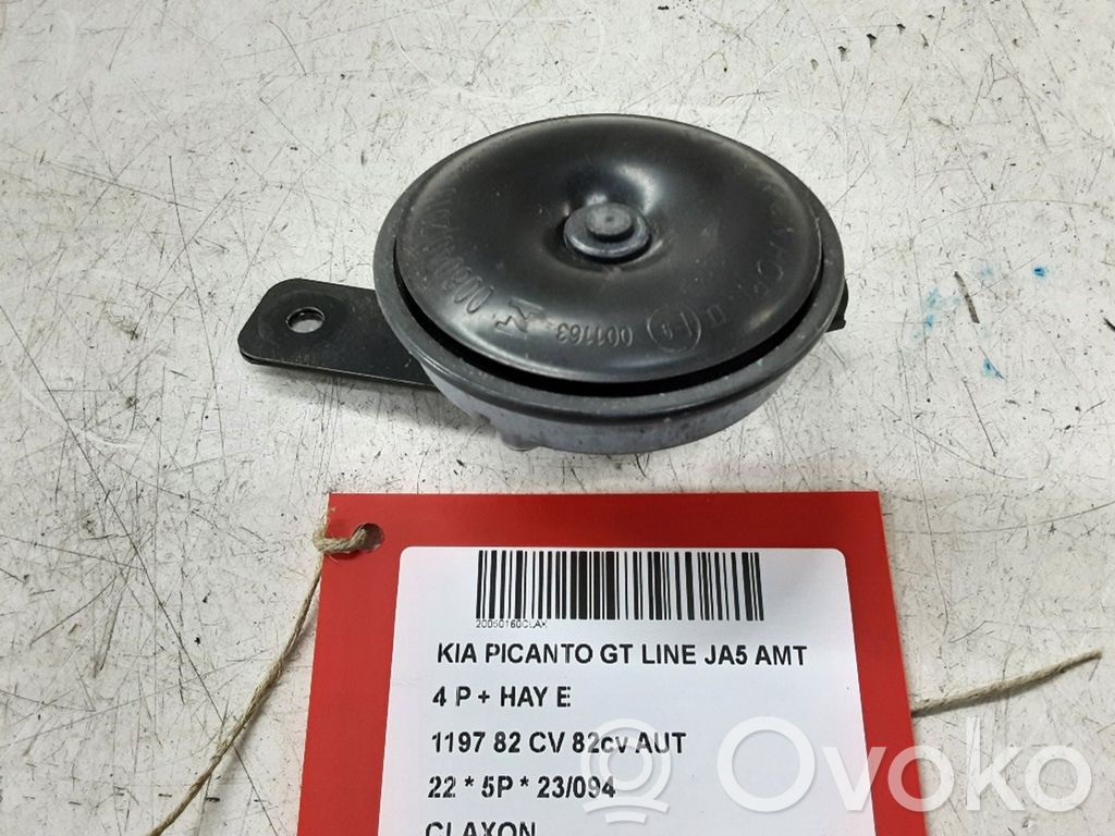KIA Picanto Señal acústica 