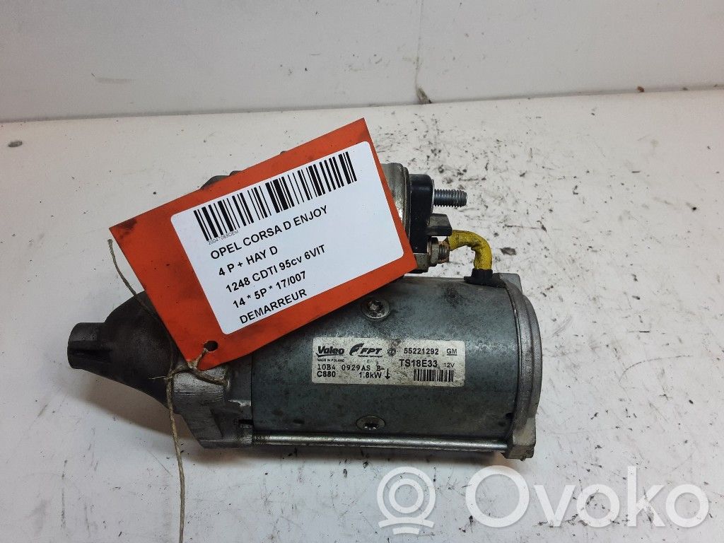 Opel Corsa D Starteris 