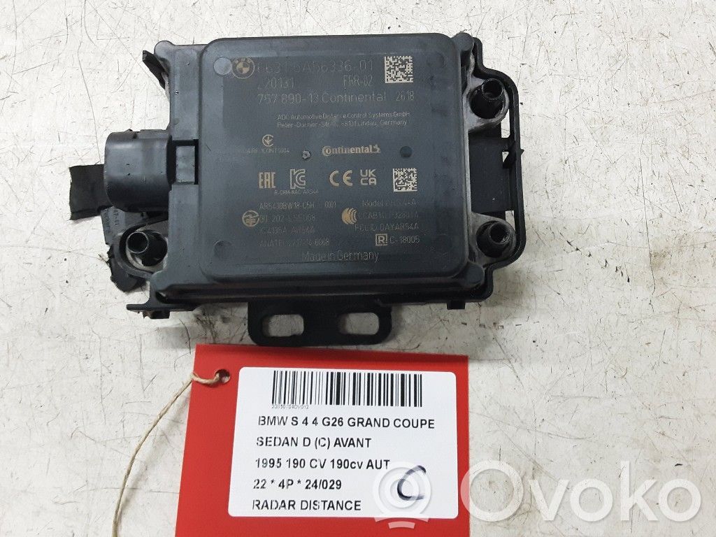 BMW 4 G22 G23 G24 G26 Radar / Czujnik Distronic 