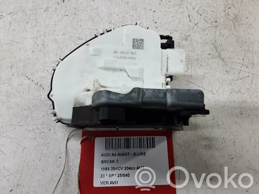 Etuoven lukko   8X1837016E,8X1837016E