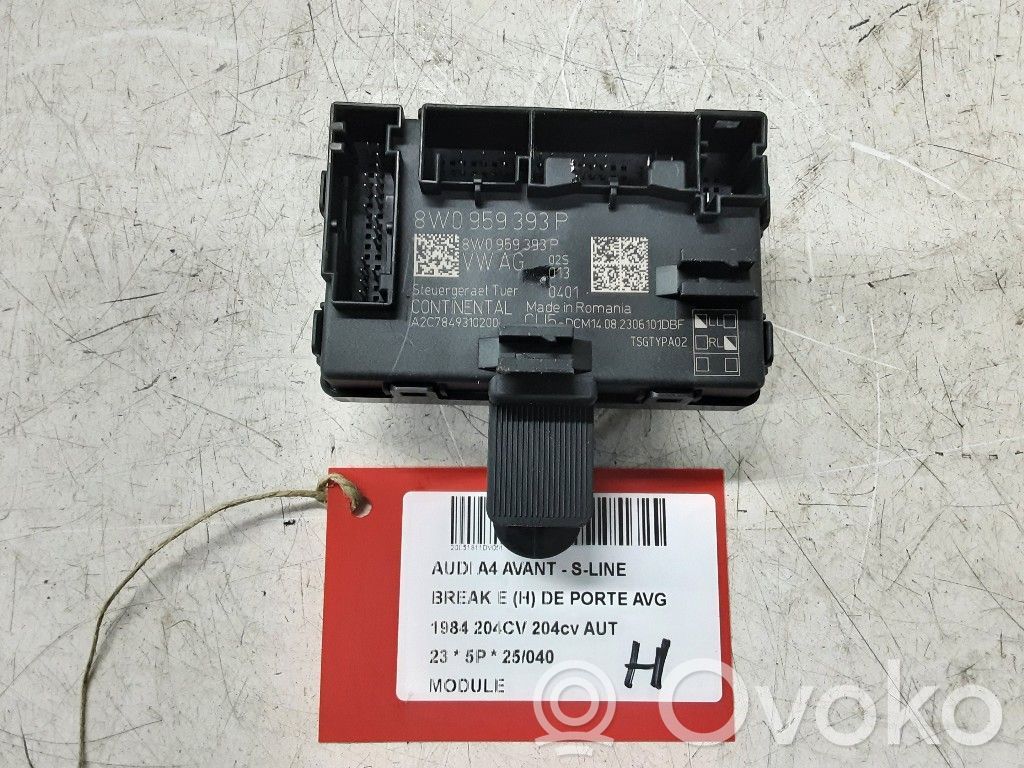 Otras unidades de control/módulos   8W0959393P,8W0959393P