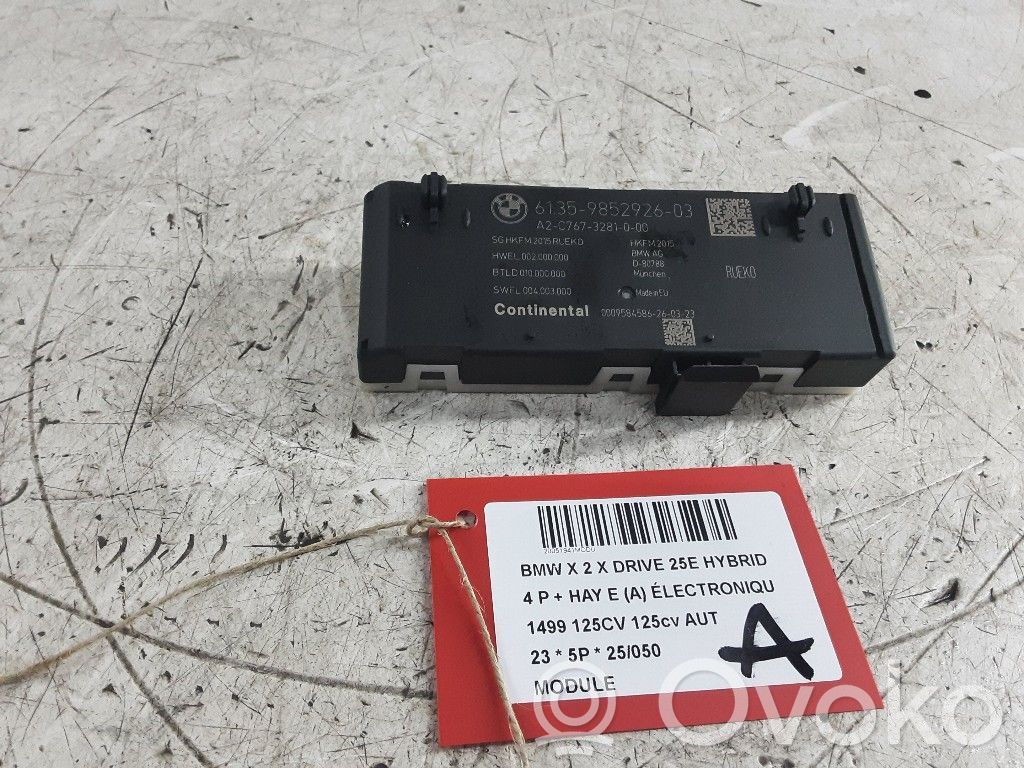 BMW X2 F39 Other control units/modules 