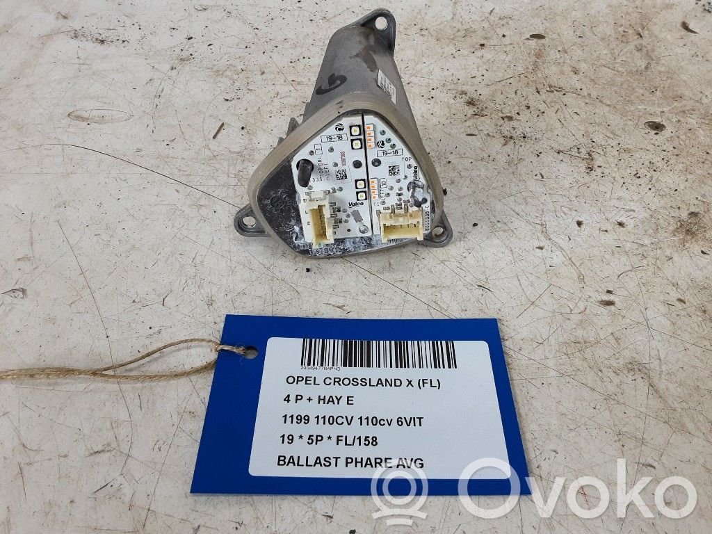 Opel Crossland X Module de ballast de phare Xenon 