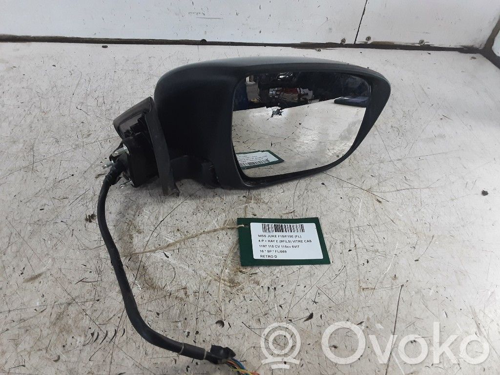 Nissan Juke I F15 Manualne lusterko boczne drzwi przednich 