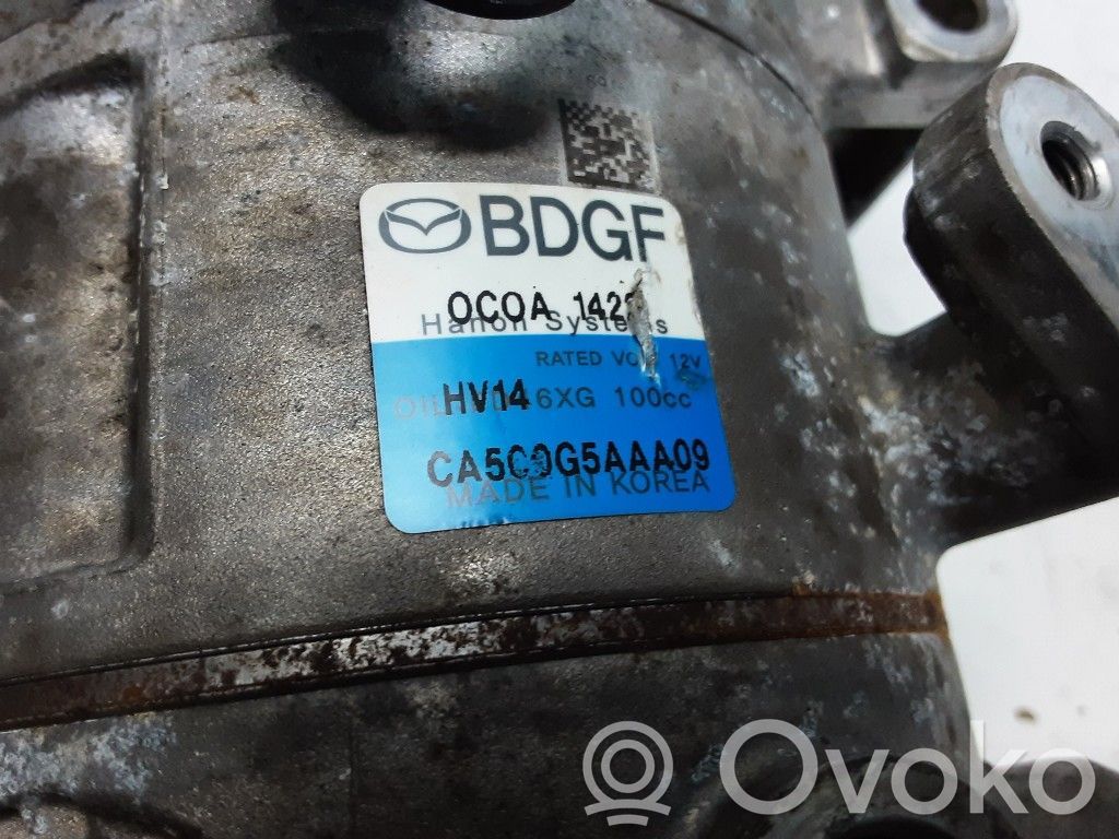 Air conditioning (A/C) compressor (pump)   CA5C0G5AAA09,CA5C0G5AAA09