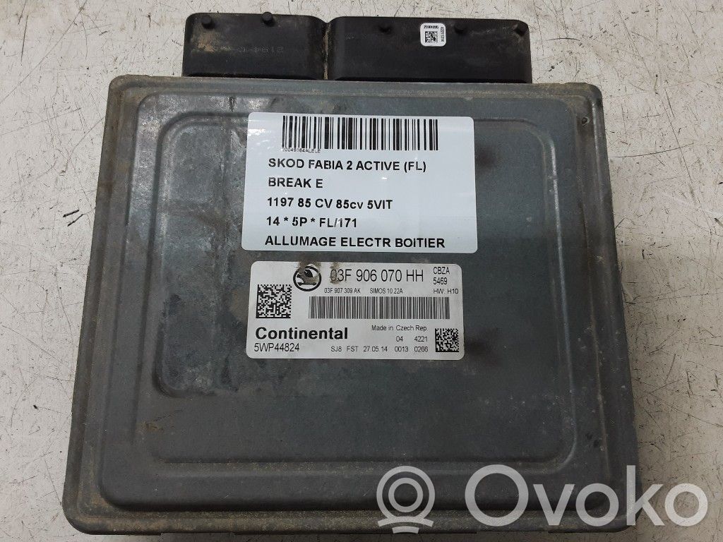 Ignition amplifier control unit   03F906070HH,03F906070HH