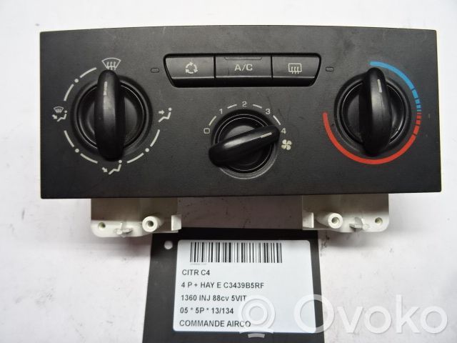 Citroen C4 I Climate control unit 