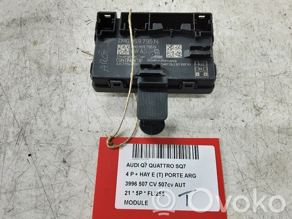 Other control units/modules   4M0959795N,4M0959795N