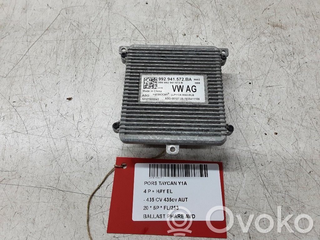 Porsche Taycan 9J1 Modul balast far Xenon 