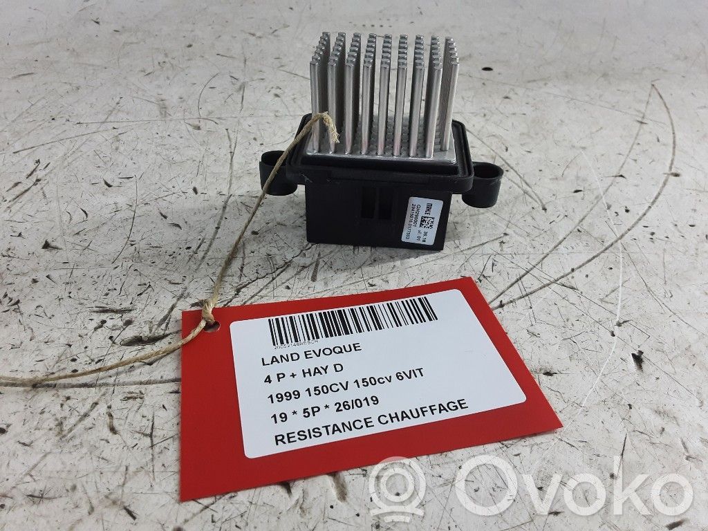 Land Rover Range Rover Evoque L551 Resistencia motor/ventilador de la calefacción 