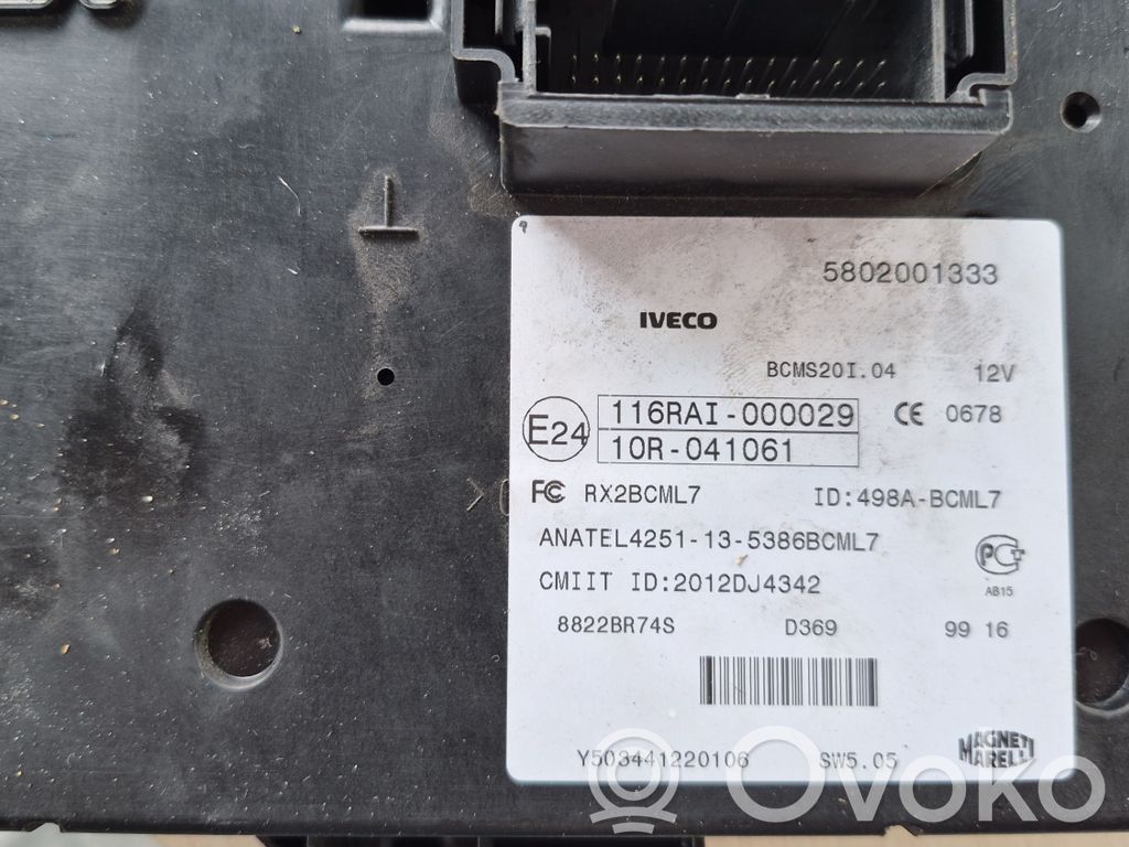 Engine control unit/module   5801557345,0281030169,10R046332