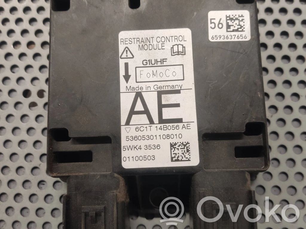 Airbag control unit/module   6C1T14B056AE,01100503